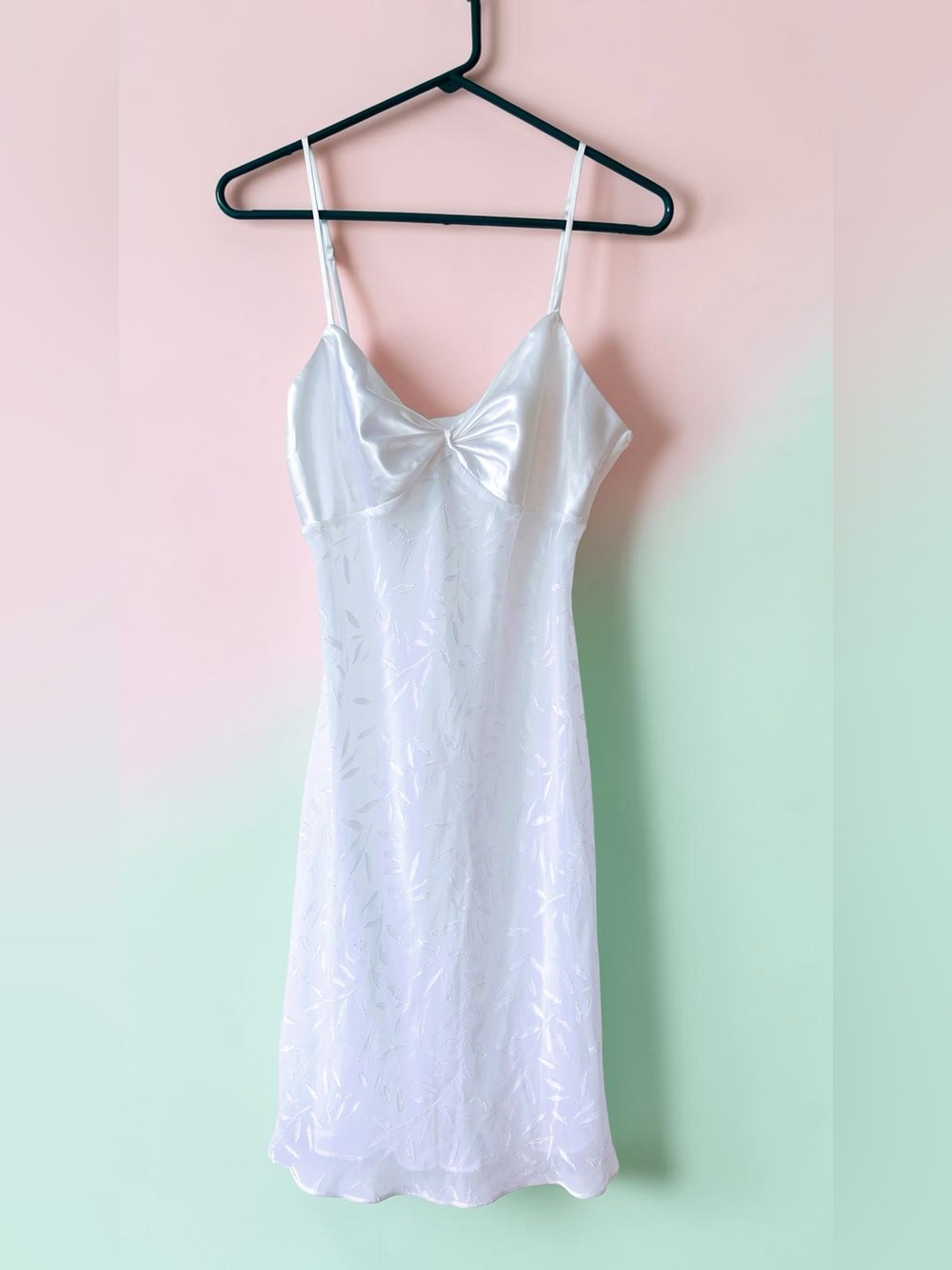 Rose Passion White Slip Dress size L